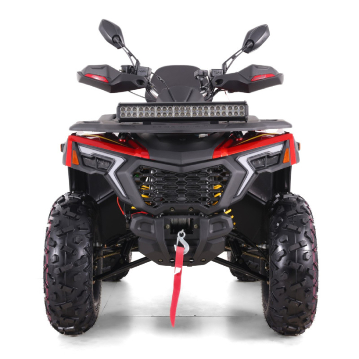ATV Asix Tytan 200cc, roti 10 inch aluminiu, 1+1 viteze, culoare rosu/galben [7]