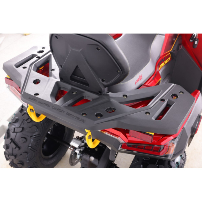 ATV Asix Tytan 200cc, roti 10 inch aluminiu, 1+1 viteze, culoare gri/negru [27]