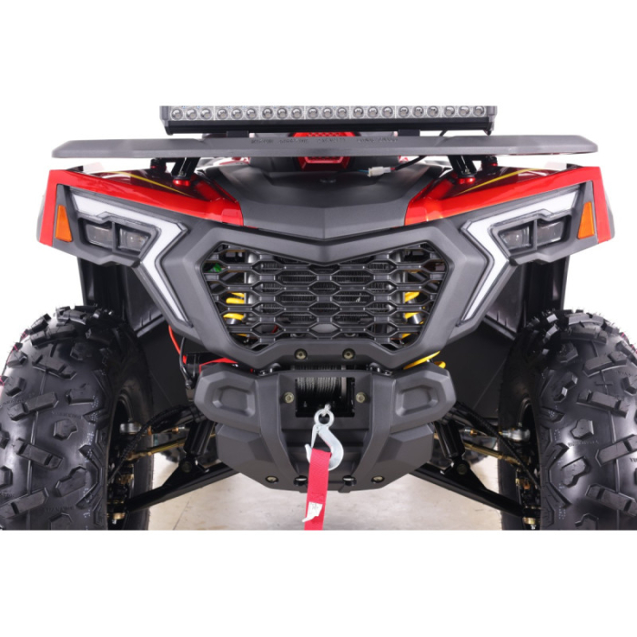 ATV Asix Tytan 200cc, roti 10 inch aluminiu, 1+1 viteze, culoare rosu/galben [8]