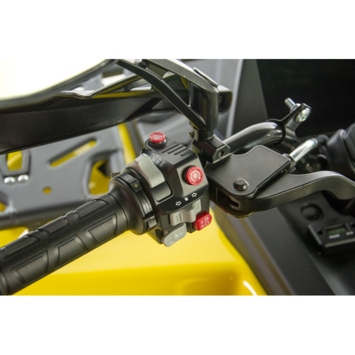 ATV Asix Gladiator RR 200cc, roti 10 inch,1+1 viteze, racire ulei, culoare albastru/portocaliu [14]