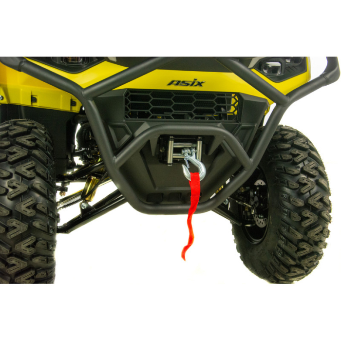 ATV Asix Gladiator RS, 200cc, roti 10 inch,1+1 viteze, injectie si racire apa, culoare galben/gri [19]