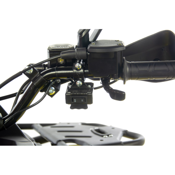 ATV Asix Gladiator RR 200cc, roti 10 inch,1+1 viteze, racire ulei, culoare albastru/portocaliu [13]