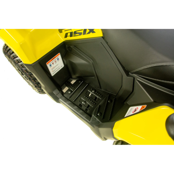 ATV Asix Gladiator RS, 200cc, roti 10 inch,1+1 viteze, injectie si racire apa, culoare galben/gri [27]