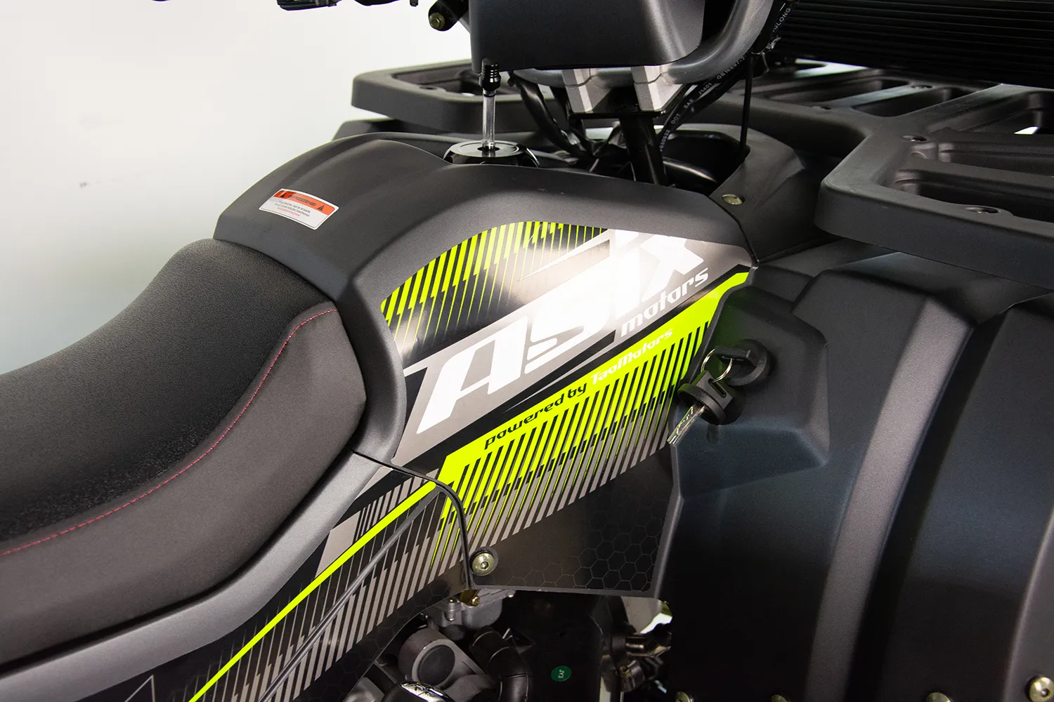 ATV Asix Ranger 250cc, roti 10 inch,1+1 viteze, jante tabla, culoare negru/verde [8]