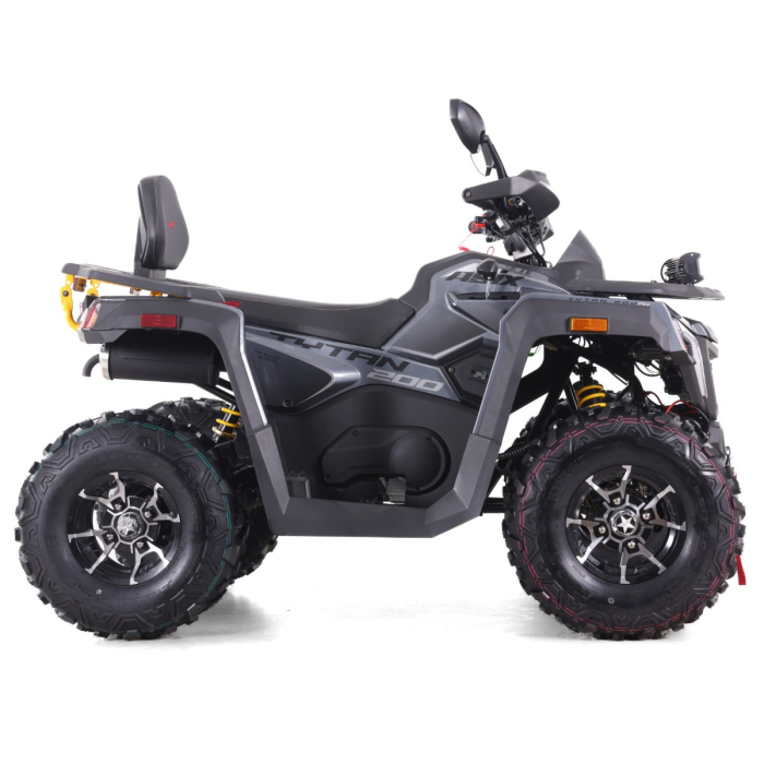 ATV Asix Tytan 350cc, roti 12 inch, 2+1 viteze, 4x4,jante aluminiu,culoare gri , inregistrabil T3B [2]