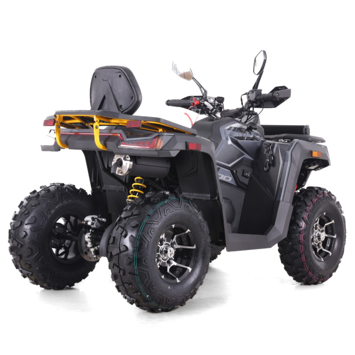 ATV Asix Tytan 350cc, roti 12 inch, 2+1 viteze, 4x4,jante aluminiu,culoare gri , inregistrabil T3B [3]