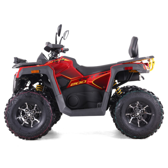 ATV Asix Tytan 350cc, roti 12 inch, 2+1 viteze, 4x4,jante aluminiu,culoare rosu , inregistrabil T3B [5]