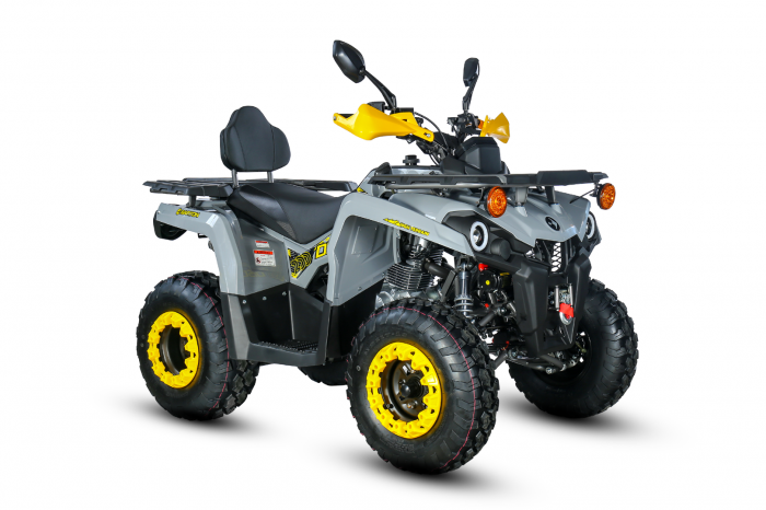 ATV Barton Discover 200cc, culoare gri, inmatriculabil