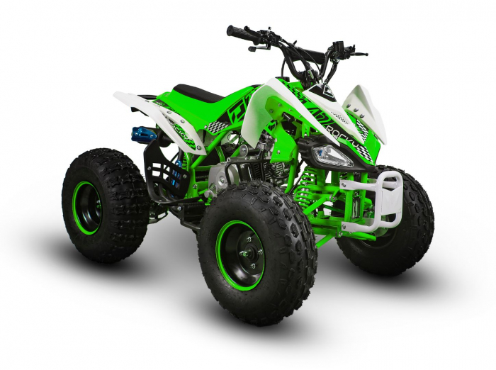 ATV Barton Rocky125cc, 4 timpi, roti de 8  , culoare alb verde