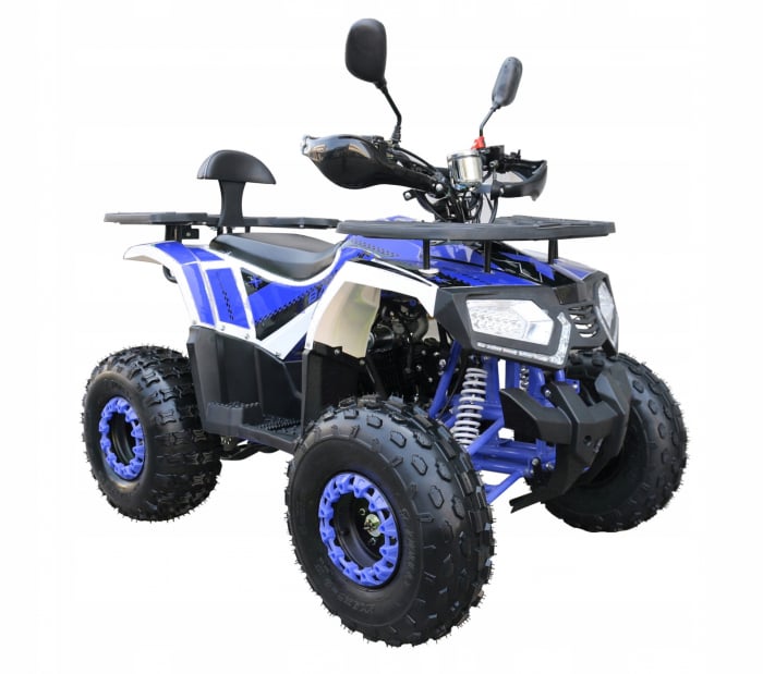 ATV Barton T-Rex 125cc, 4 timpi, roti de 8 , culoare albastru