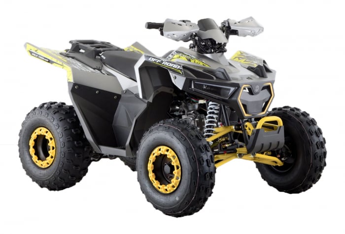 ATV Barton Terrax 125cc, 4 timpi, 3+1 viteze, roti de 8  , culoare gri