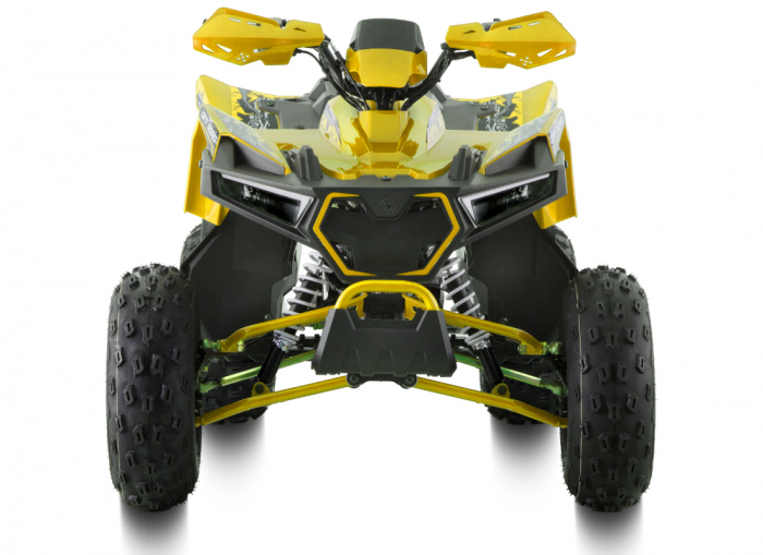 ATV Barton Terrax 125cc, 4 timpi, 3+1 viteze, roti de 8", culoare galben [4]