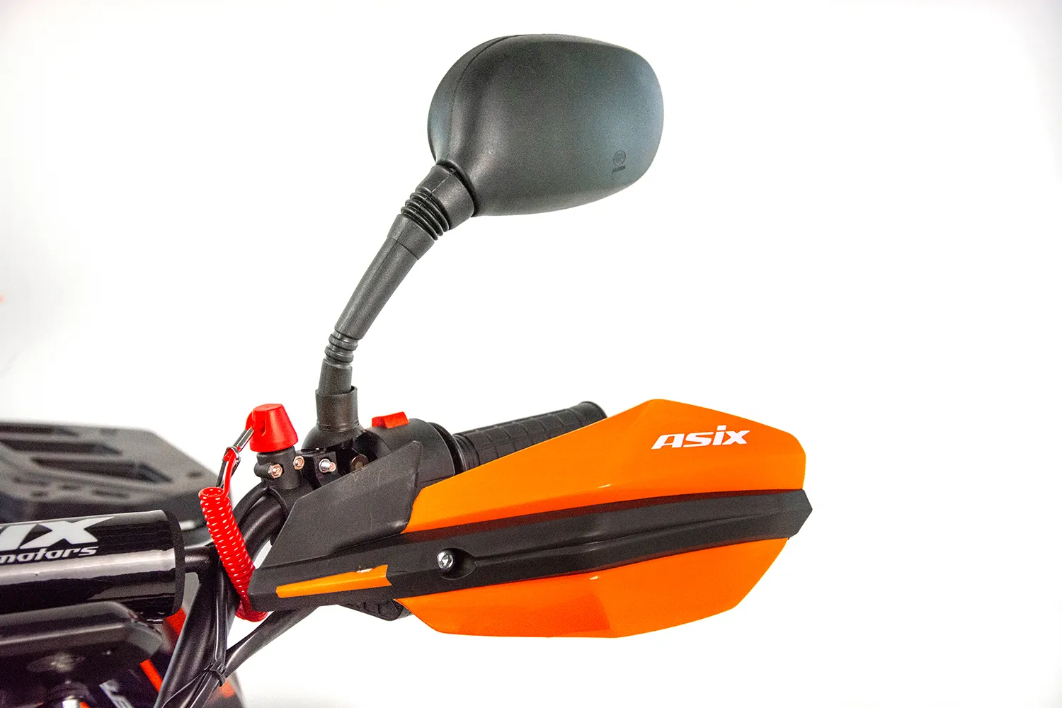 Atv copii Asix Muddy A2 110cc, roti 7 inch, 1+1 viteze, culoare negru/verde [20]