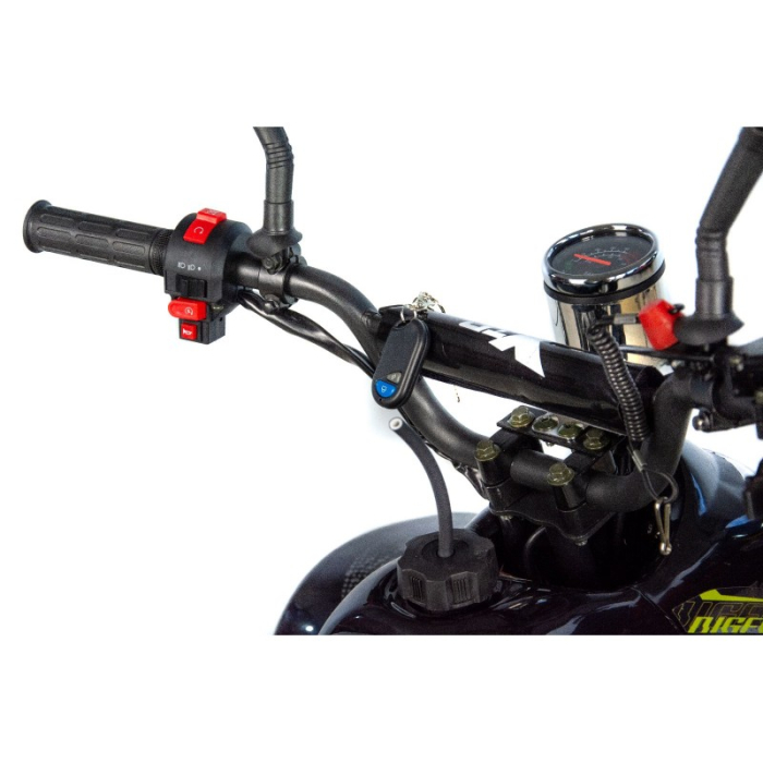 Atv copii XTR 001 big foot, roti 7 inch, 125cc, 4 timpi, 1+1, culoare negru/rosu [12]