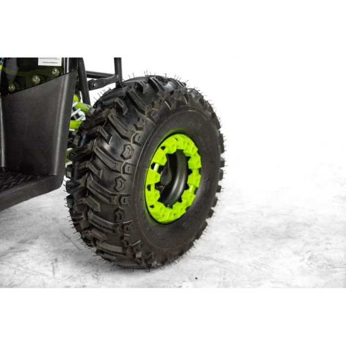 Atv copii XTR 001 big foot, roti 7 inch, 125cc, 4 timpi, 1+1, culoare negru/verde [7]