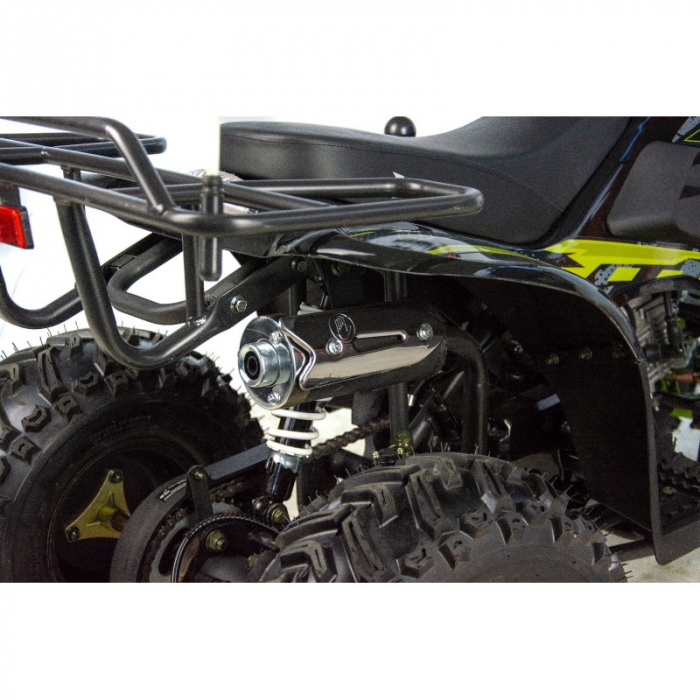 Atv copii XTR 001 big foot, roti 7 inch, 125cc, 4 timpi, 1+1, culoare negru/albastru [14]