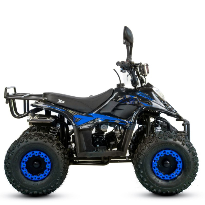Atv copii XTR 001 big foot, roti 7 inch, 125cc, 4 timpi, 1+1, culoare negru/albastru [5]