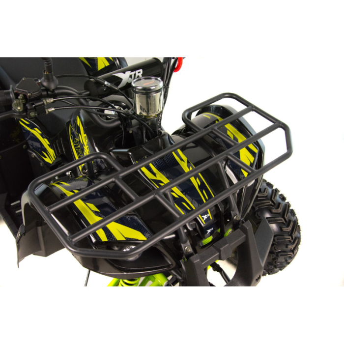 Atv copii XTR 006 Phyton, roti 7 inch, 125cc, 4 timpi, 1+1, pornire electrica, culoare negru/lime [14]