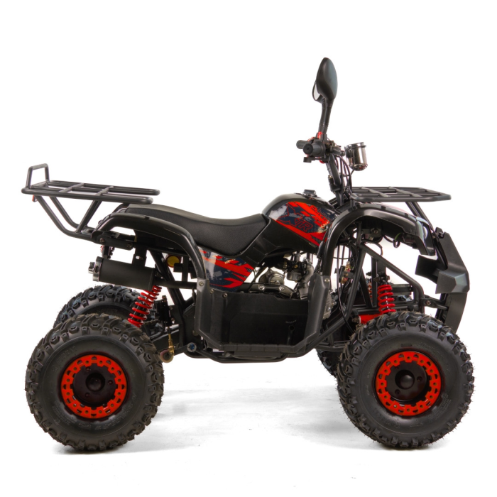 Atv copii XTR 006 Phyton, roti 7 inch, 125cc, 4 timpi, 1+1, pornire electrica, culoare negru/rosu [5]