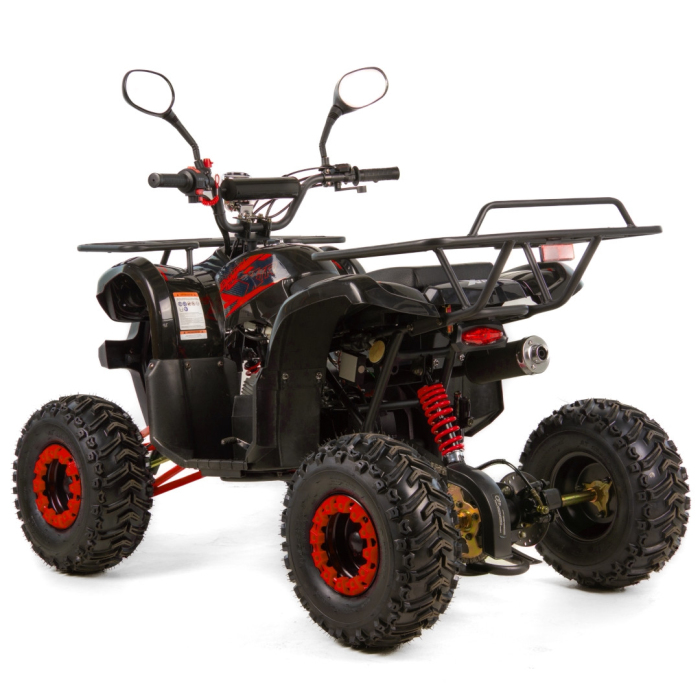 Atv copii XTR 006 Phyton, roti 7 inch, 125cc, 4 timpi, 1+1, pornire electrica, culoare negru/rosu [3]