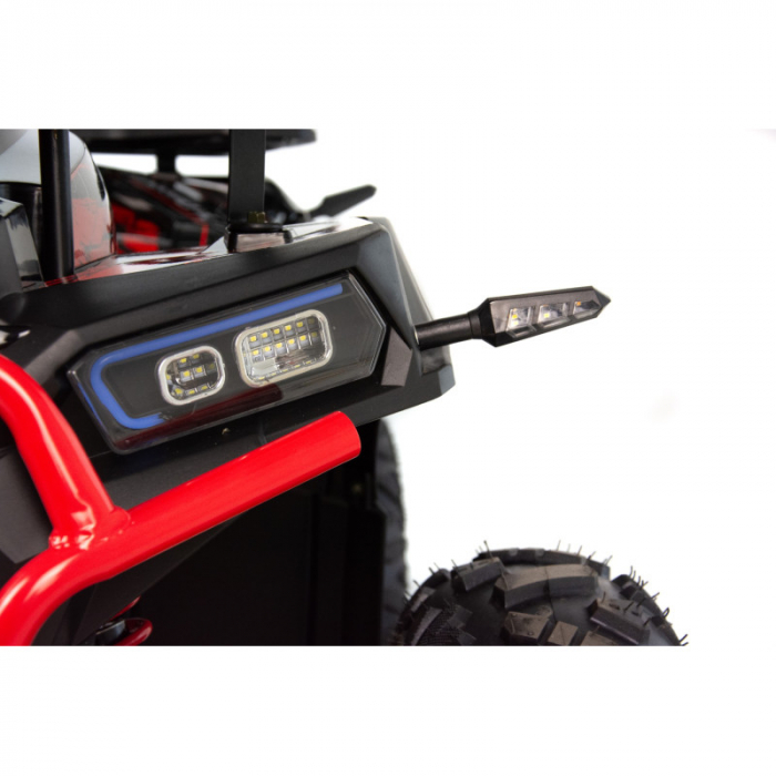 Atv copii XTR 018/8 Pro Discovery, roti 8 inch, 125cc, 4 timpi, 3+1, pornire electrica, culoare negru/albastru [9]