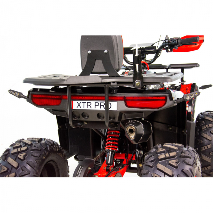 Atv copii XTR 018/8 Pro Discovery, roti 8 inch, 125cc, 4 timpi, 3+1, pornire electrica, culoare negru/albastru [14]