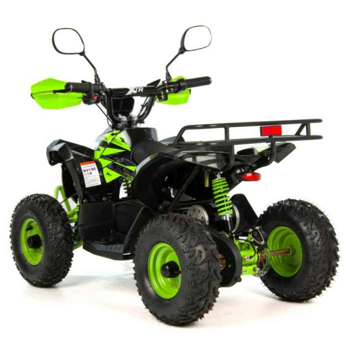 Atv electric copii XTR E-M12-6 1200W, culoare negru/verde [3]