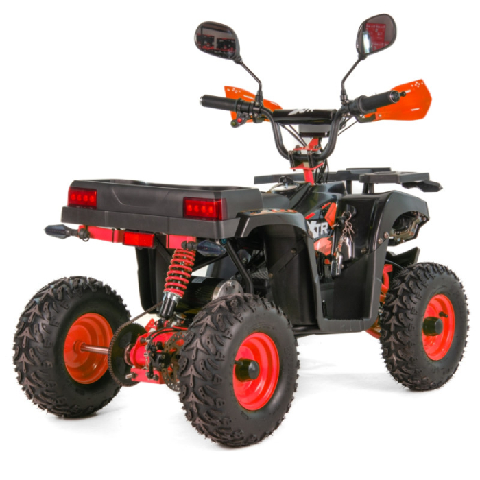 Atv electric copii XTR E-M14 1200W, culoare negru/rosu [3]
