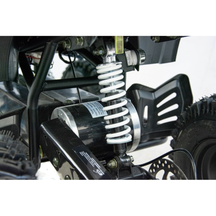 Atv electric copii XTR E-M7 1000W, culoare negru/lime [9]