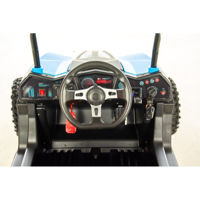 Mini E-UTV XTR, electric 1000W, culoare negru/rosu [10]