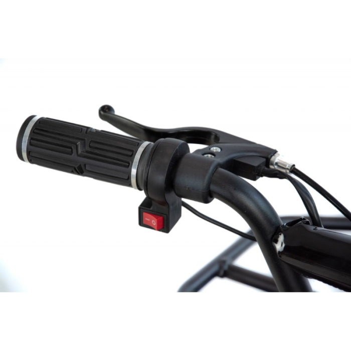 Atv electric copii XTR E-M9 1000W, culoare negru/albastru [11]