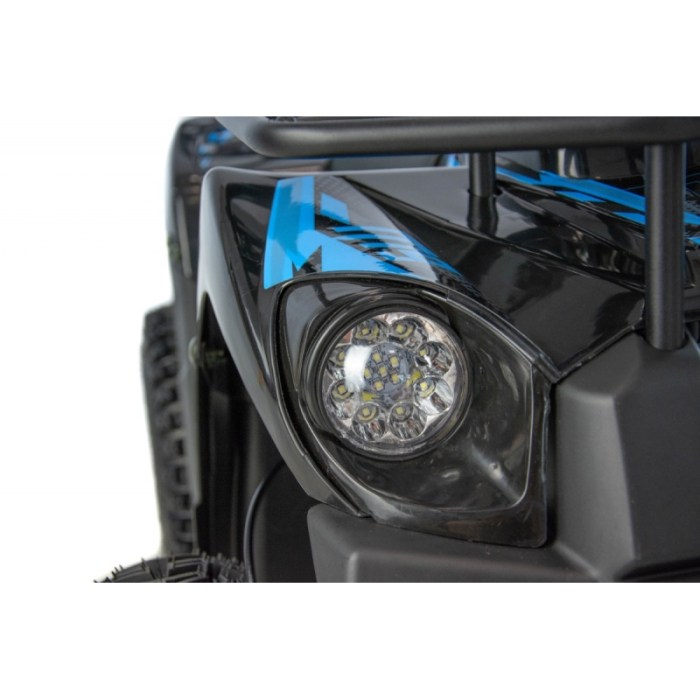 Atv electric copii XTR E-M9 1000W, culoare negru/albastru [12]