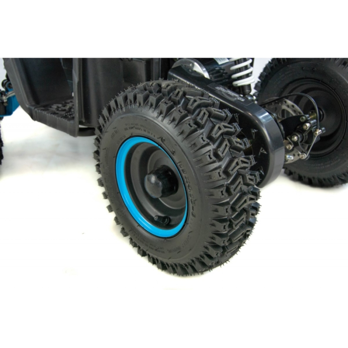Atv electric copii XTR E-M9 1000W, culoare negru/rosu [13]