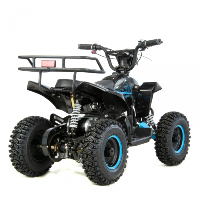 Atv electric copii XTR E-M8/6 1000W, culoare negru/albastru [3]