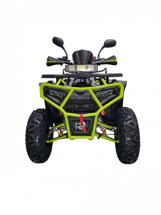 ATV XTR Pro Farmer X1 019, roti 10 inch, 250cc, 1+1 viteze, jante de aluminu, culoare negru/verde [3]