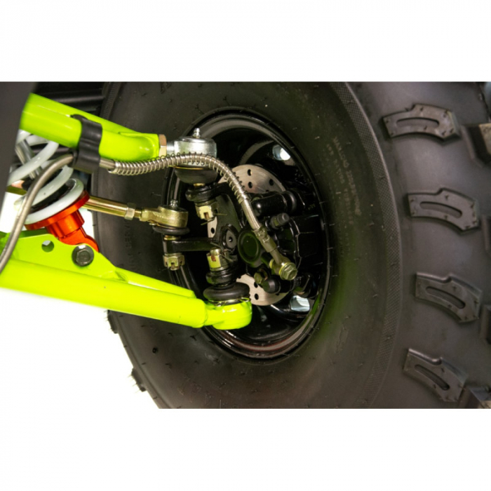 ATV XTR Pro Farmer 019, roti 8 inch, 150cc, 3+1 viteze, jante de aluminu, culoare negru/verde [22]