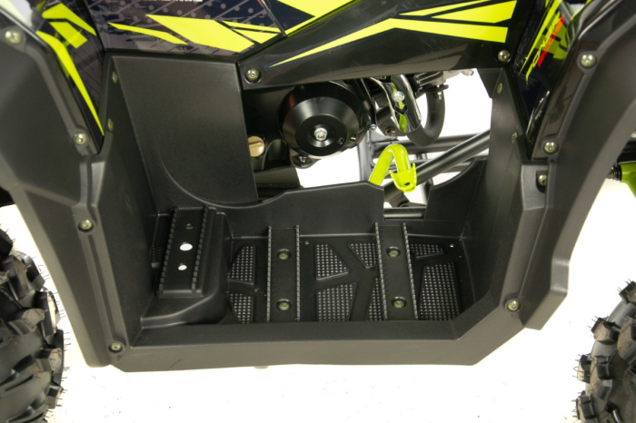 ATV XTR Pro Farmer 019 X1, 150cc, roti 8", 3+1 viteze, jante din aluminiu, negru-lime [18]