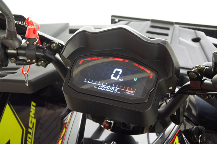 ATV XTR Pro Farmer 019 X1, 150cc, roti 8", 3+1 viteze, jante din aluminiu, gri-lime [22]