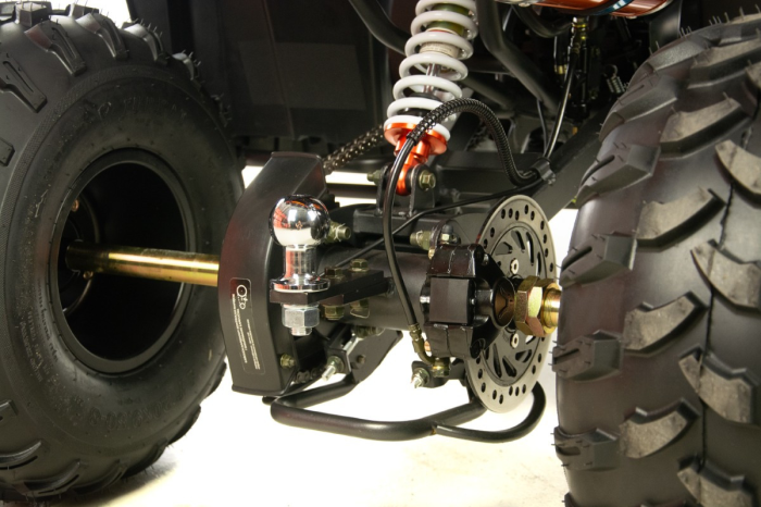 ATV XTR Pro Farmer 019 X1, 150cc, roti 8", 3+1 viteze, jante din aluminiu, gri-lime [20]