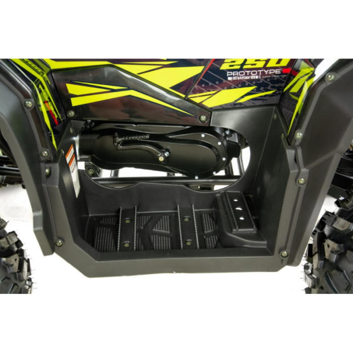 ATV XTR Pro Farmer X1 019, roti 10 inch, 250cc, 1+1 viteze, jante de aluminu, culoare gri/verde [18]
