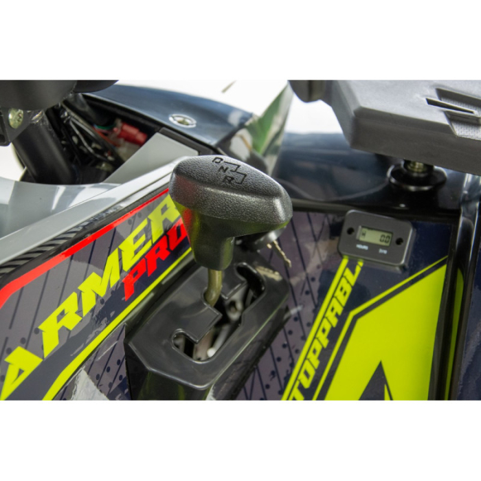 ATV XTR Pro Farmer X1 019, roti 10 inch, 250cc, 1+1 viteze, jante de aluminu, culoare gri/verde [10]