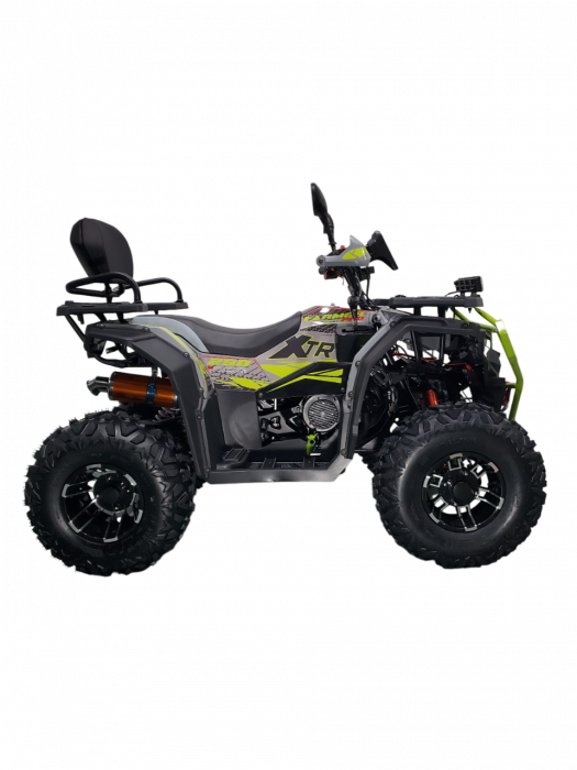 ATV XTR Pro Farmer X1 019, roti 10 inch, 250cc, 1+1 viteze, jante de aluminu, culoare gri verde