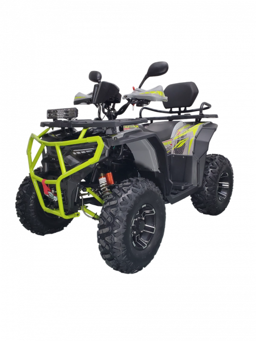 ATV XTR Pro Farmer X1 019, roti 10 inch, 250cc, 1+1 viteze, jante de aluminu, culoare gri/verde [1]