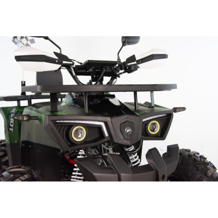 ATV XTR Pro FireShot 002, roti 8 inch, 125cc, 1+1 viteze, culoare negru/albastru [12]