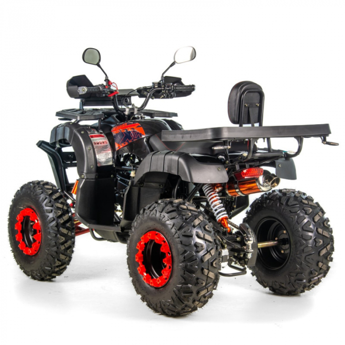 ATV XTR 012/10 PRO HUMMER, roti 10 inch, 250cc, 1+1 viteze, culoare negru/rosu [4]