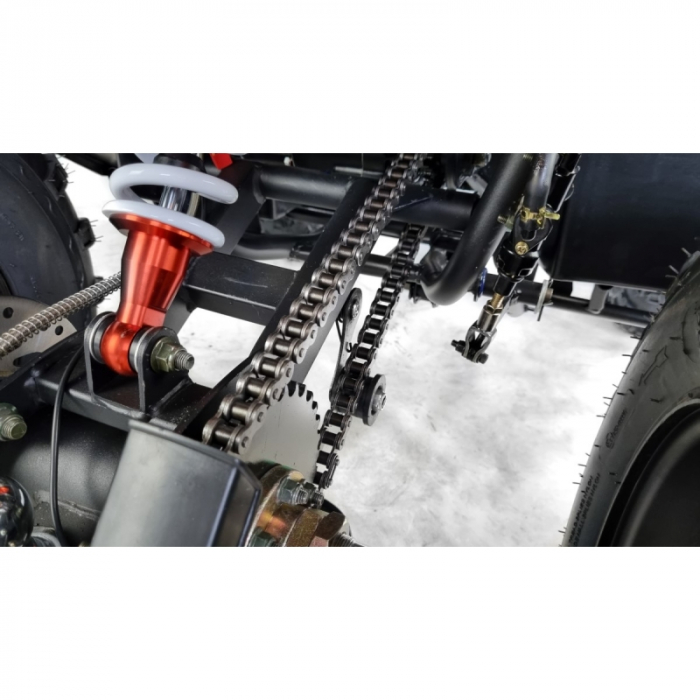 ATV XTR 012/10 PRO HUMMER, roti 10 inch, 250cc, 1+1 viteze, culoare negru/rosu [13]