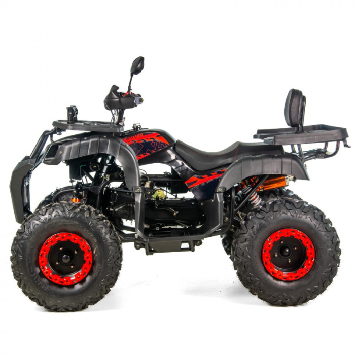 ATV XTR 012/10 PRO HUMMER, roti 10 inch, 250cc, 1+1 viteze, culoare negru/rosu [5]