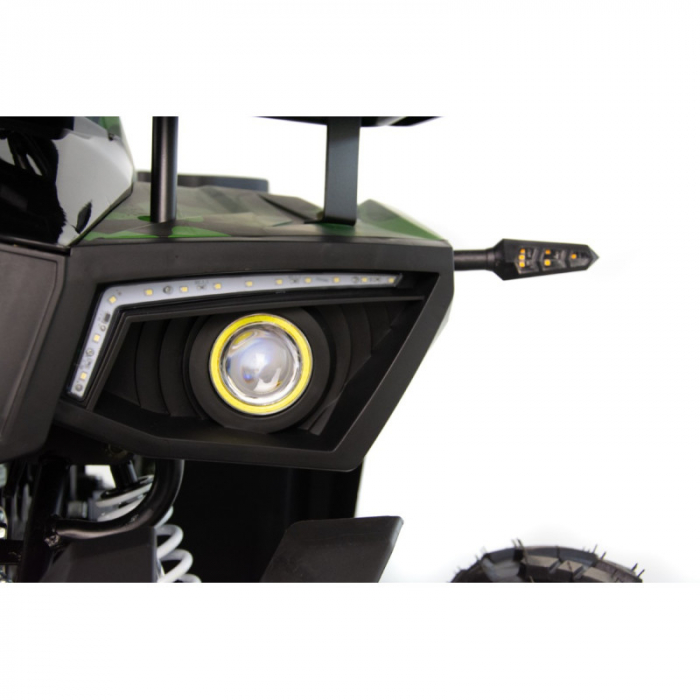 ATV XTR Pro FireShot 002, roti 8 inch, 125cc, 1+1 viteze, culoare negru/rosu [11]