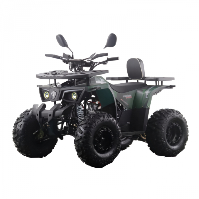 ATV XTR Pro FireShot 002, roti 8 inch, 125cc, 1+1 viteze, culoare verde camo