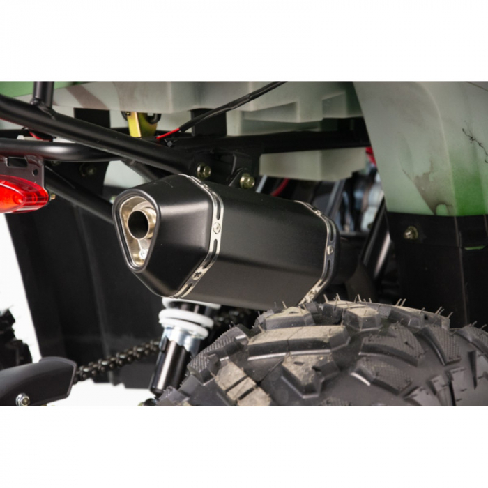 ATV XTR Pro FireShot 002, roti 8 inch, 125cc, 1+1 viteze, culoare negru/rosu [10]